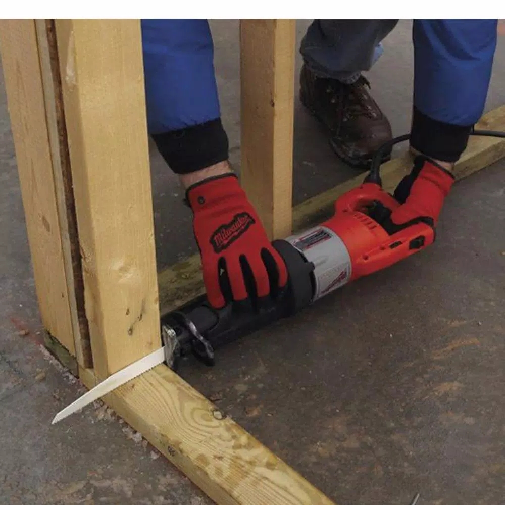 Milwaukee 13 Amp Orbital Reciprocating Saw Kit with Rotating Handle and Hard Case