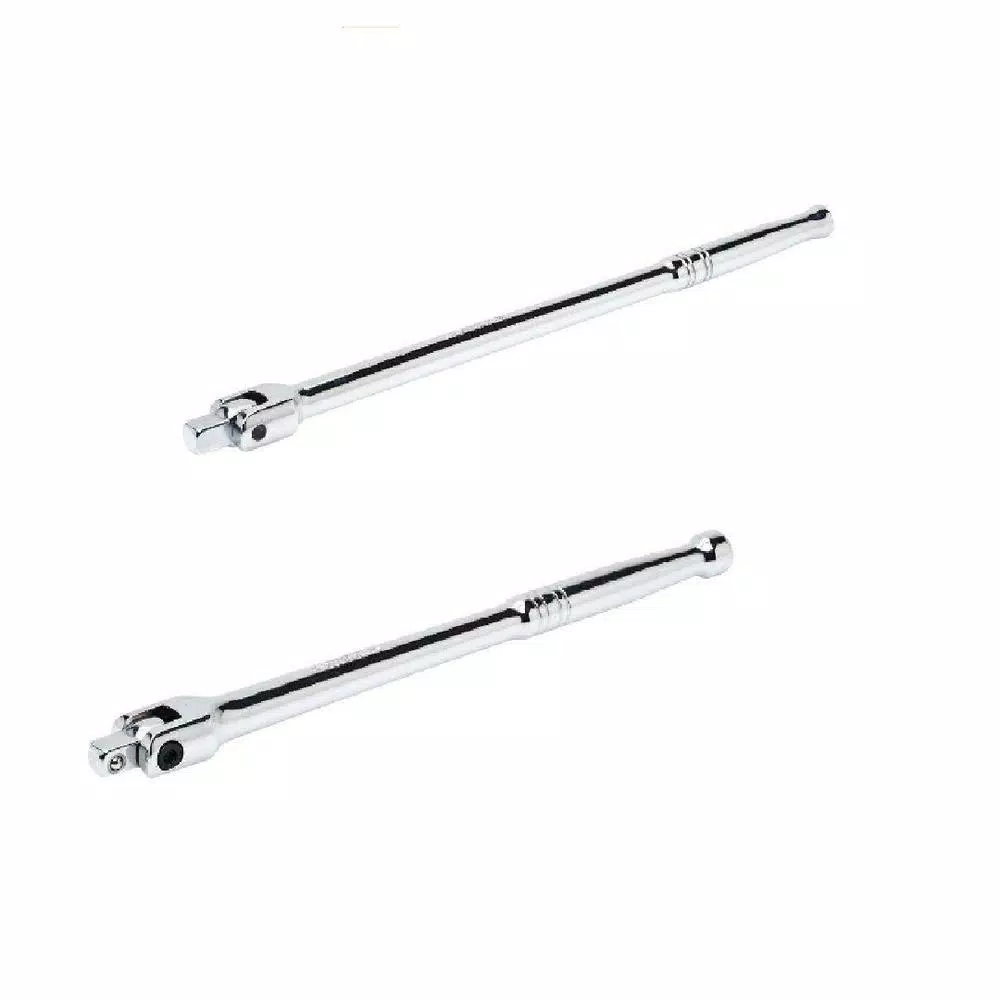 Husky 3/8 in. Drive Breaker Bar Set, 2-Piece (10 in. and 18 in.)