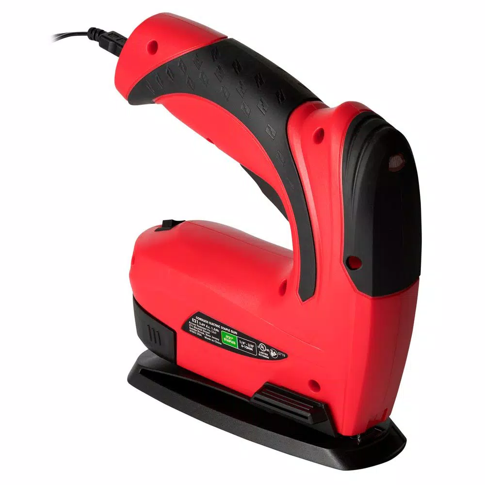 Arrow E21 Cordless Electric Staple Gun, JT21 Staple Compatible, USB Rechargeable