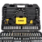 DEWALT 168-Piece Mechanics Tool Set with 1/4 in., 3/8 in., and 1/2 in. Drive Ratchets and Sockets thumbnail 4