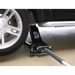 Husky 3-Ton Low Profile Floor Jack with Quick Lift and Dual Pump Design thumbnail 7