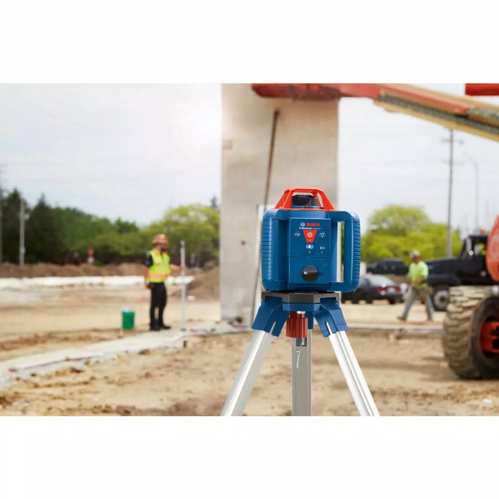 Bosch GRL800-20HVK Self-Leveling Rotary Laser Level Kit, 800 ft. Range, Reconditioned