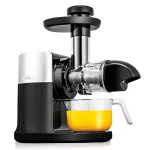 Ivation Black Masticating Electric Juicer with Stainless Steel and Ceramic Spiral Auger thumbnail 1