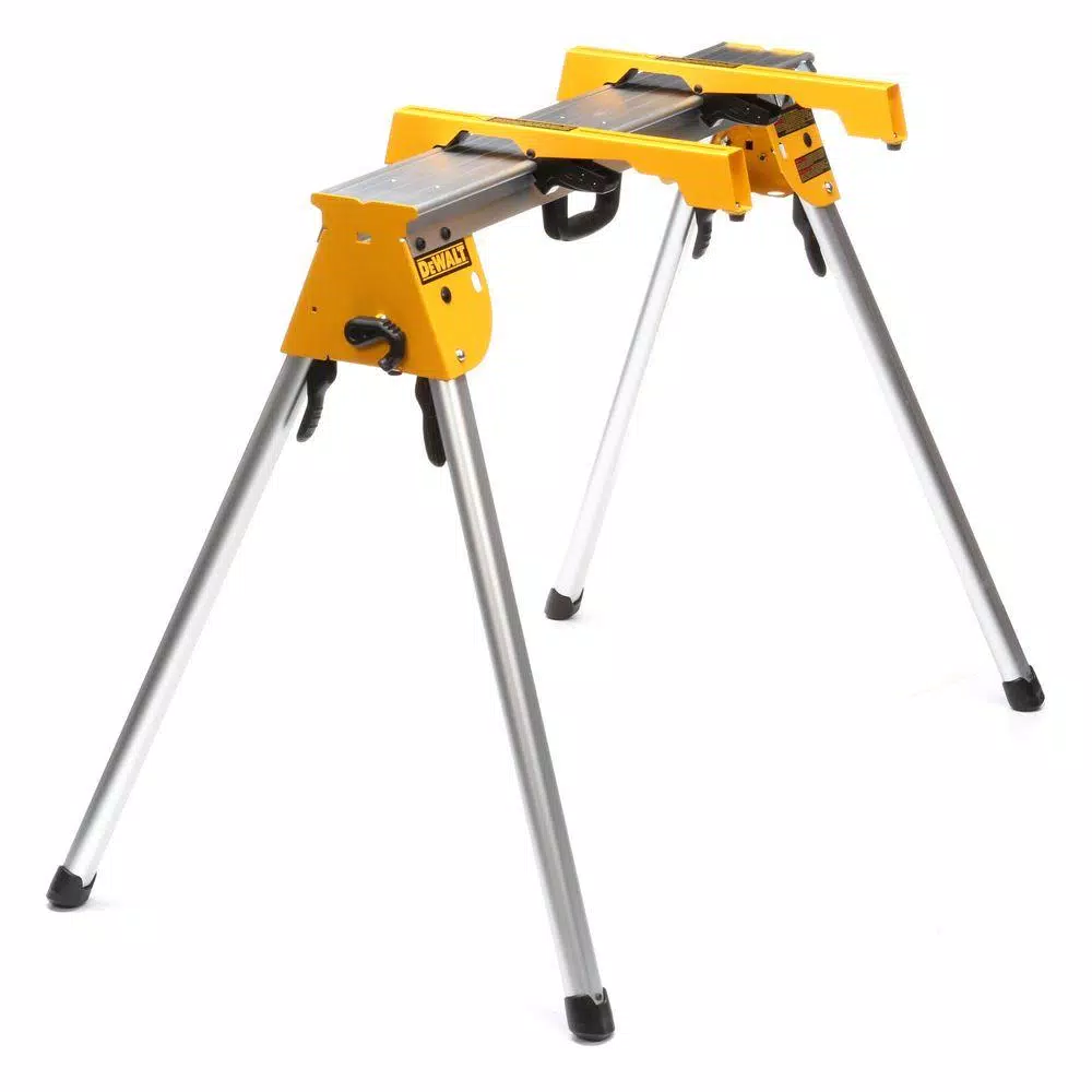 DEWALT 12 in. 15 Amp Corded Single Bevel Compound Miter Saw with Heavy-Duty Work Stand