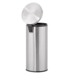 Honey-Can-Do Stainless Steel Step Trash Can Combo Set, 30L and 3L Round thumbnail 2
