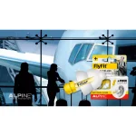Alpine FlyFit ThermoShape Earplugs for Pressure Regulation and Noise Reduction thumbnail 5
