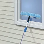 Unger Pro 14 in. Window Scrubber with Microfiber Sleeve and Connect and Clean Locking System thumbnail 5
