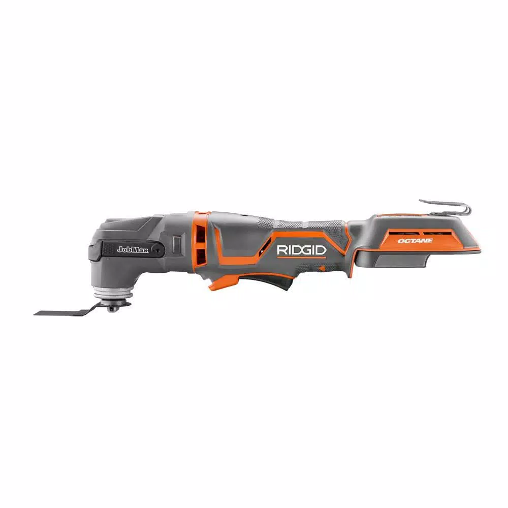 RIDGID 18V OCTANE Brushless JobMax Multi-Tool Kit with 14-Piece Oscillating Blade Accessory Set