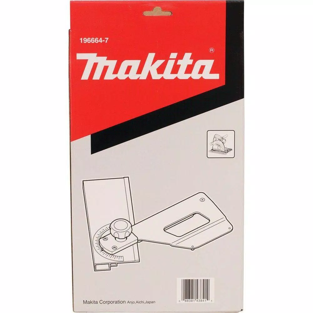 Makita Miter Guide Set Compatible with Makita SP6000J/J1 Plunge Circular Saws and Guide Rails 194368-5, 194367-7