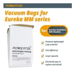 POWERTEC 10-Pack Premium 2-Ply Replacement Filter Bags for Eureka Mighty Mite MM Vacuum thumbnail 2