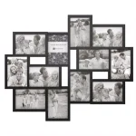 Lavish Home 12-Opening Black Matte Collage Picture Frame, 4 x 6 in. Photo Display thumbnail 1