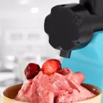 NutriChef 150-Watt Electric Soft Serve and Sorbet Maker, Black thumbnail 5