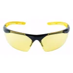 3M Safety Eyewear Amber Lenses, Black/Yellow Frame, Anti-Fog & Scratch Resistant (6 Pack) thumbnail 1