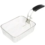Presto Professional 3.2 Qt. Stainless Steel Deep Fryer with Fry Basket, 1800W, Brushed Stainless thumbnail 3