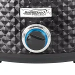 Brentwood Appliances 7 Qt. Black Slow Cooker with Removable Ceramic Pot and Tempered Glass Lid thumbnail 7