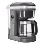 KitchenAid 12-Cup Matte Grey Drip Coffee Maker with Spiral Showerhead and Programmable Settings thumbnail 1
