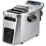 DeLonghi De'Longhi Dual Zone Digital 4L Stainless Steel Deep Fryer with Easy Clean Drain System thumbnail 1