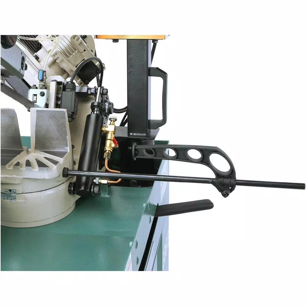 Grizzly Industrial 7" x 8-1/4" Swivel Horizontal Metal-Cutting Bandsaw with Stand