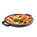 Classic Cuisine 13.25 in. Pre-Seasoned Cast Iron Pizza Pan thumbnail 2