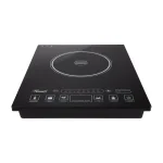 Rosewill 1800W Single Burner Induction Cooktop, 11 in. Black Hot Plate with Temperature Controls thumbnail 1