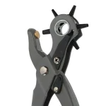 General Tools Revolving Punch Pliers with 6 Hardened Steel Punches for Leather, Plastic, and Canvas thumbnail 4