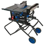 Delta 36-6023 10 in. Portable Contractor Table Saw with Rolling Stand thumbnail 1
