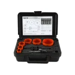 Klein Tools Bi-Metal Hole Saw Kit, 8-Piece Set with Carrying Case thumbnail 5