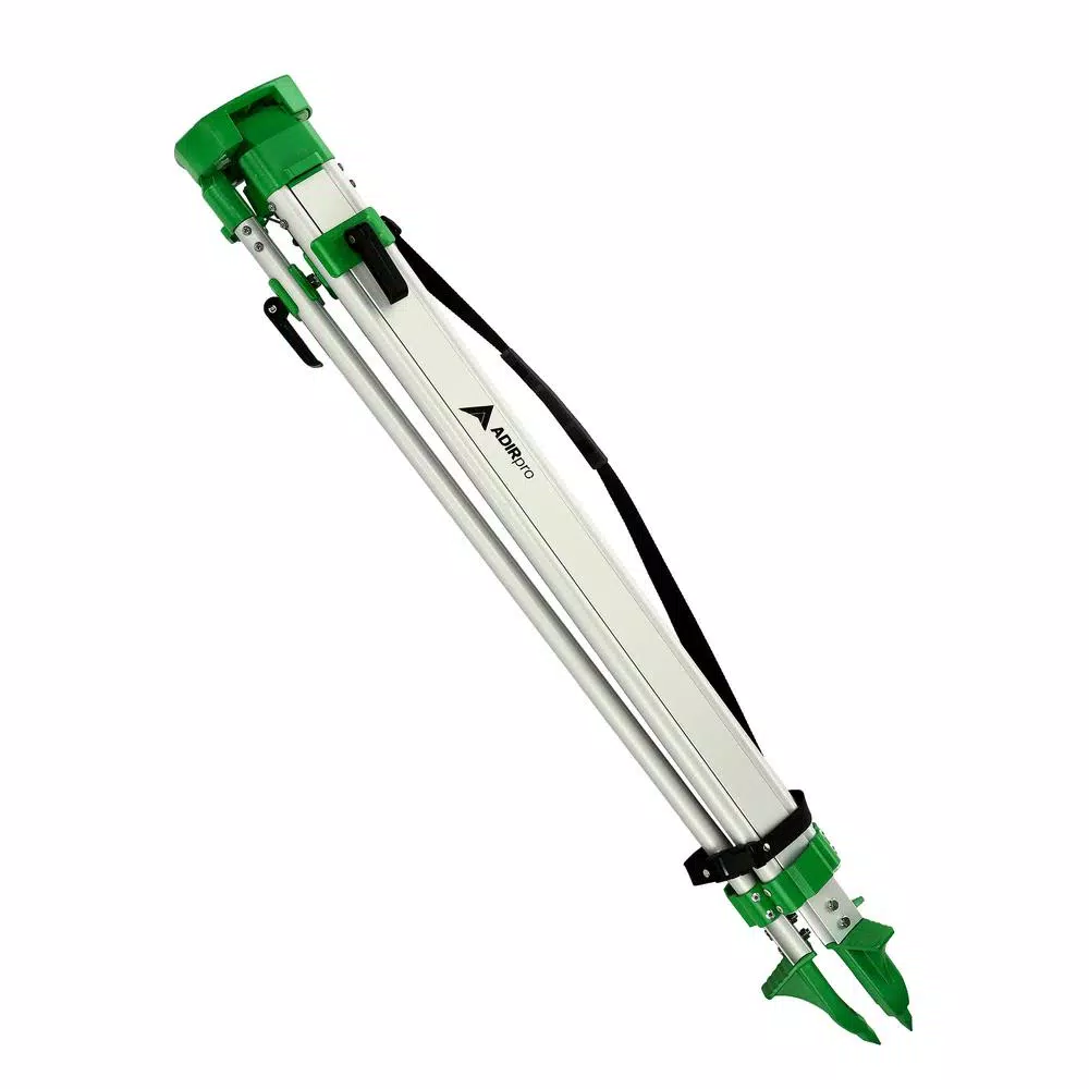 AdirPro Heavy-Duty Aluminum Survey Construction Tripod with Quick Clamp