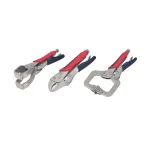 KING's 3-Piece Welding Tool Set, Drop Forged Steel Locking Pliers and Welding Clamps thumbnail 1