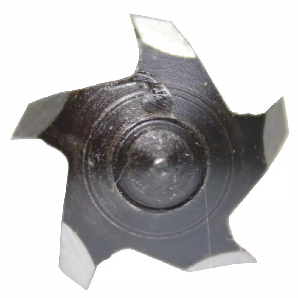 Drill America 9/16 in. High Speed Steel Long Bridge Construction Reamer Bit with Hex Shank