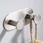 KRAUS Elie Double Robe and Towel Hook, Brushed Nickel thumbnail 1