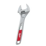 Milwaukee 8 in. Adjustable Wrench, Parallel Jaw, Chrome Plated thumbnail 1