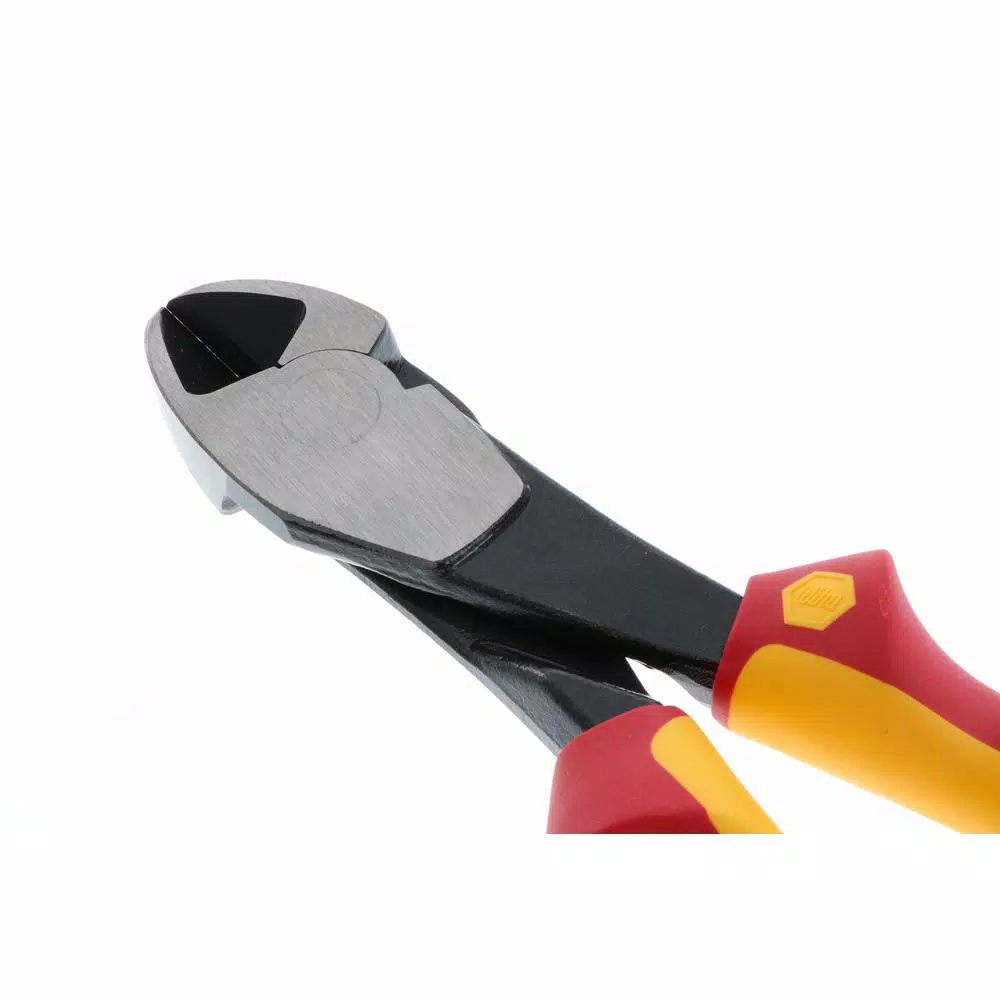 Wiha 8 in. Insulated High Leverage Diagonal Cutters, 1000V VDE Certified