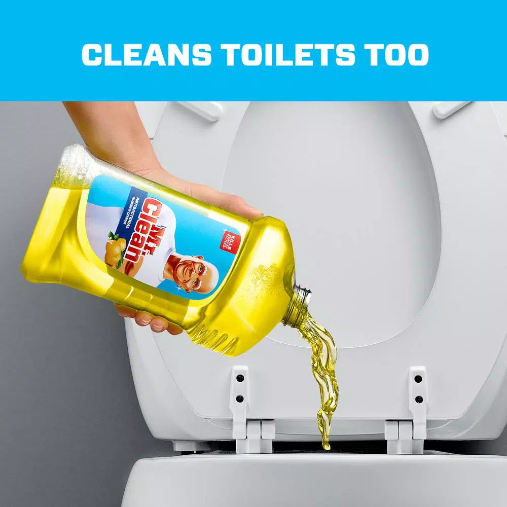 Mr. Clean Antibacterial Multi-Surface Cleaner, Summer Citrus Scent, 45 oz.