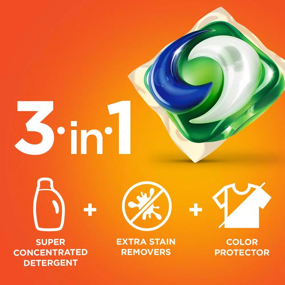 Tide PODS Laundry Detergent Pods, Clean Breeze Scent, 20-Count (6-Pack)