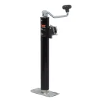 CURT Pipe-Mount Swivel Trailer Jack with Top Handle, 5,000 lbs. Capacity, 15 in. Travel thumbnail 2