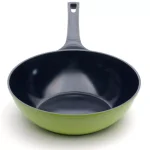 Ozeri Green Earth Nonstick Ceramic Wok, 12-inch Die-Cast Aluminum, Induction Safe thumbnail 5