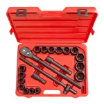 TEKTON 21-Piece 3/4 in. Drive Impact Socket Set, 3/4-2 in. Sizes, with Ratchet and Breaker Bar thumbnail 1