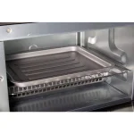 Total Chef 1000W 4-Slice Toaster Oven with Temperature Control and 30-Minute Timer, Black thumbnail 3