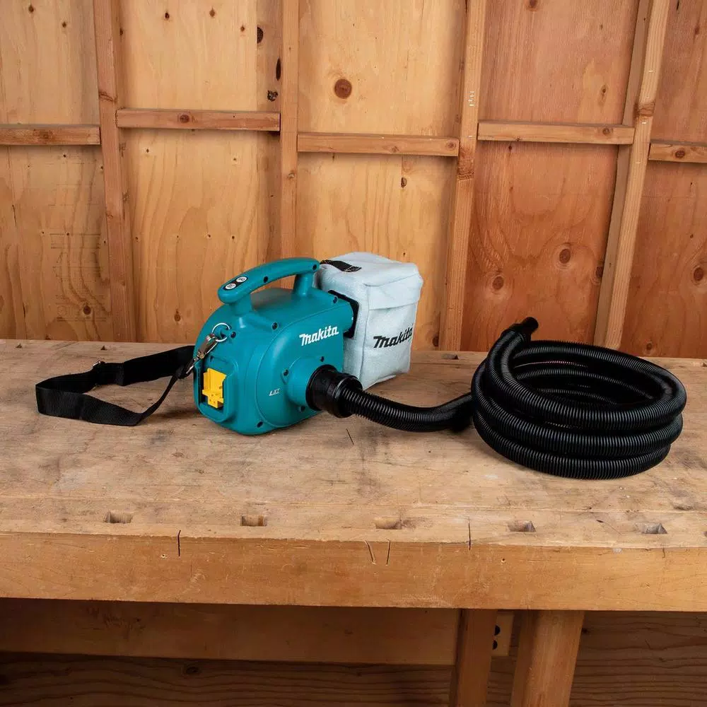 Makita 18V LXT Cordless 3/4 Gal. Portable Dry Dust Extractor and Blower (Tool-Only)