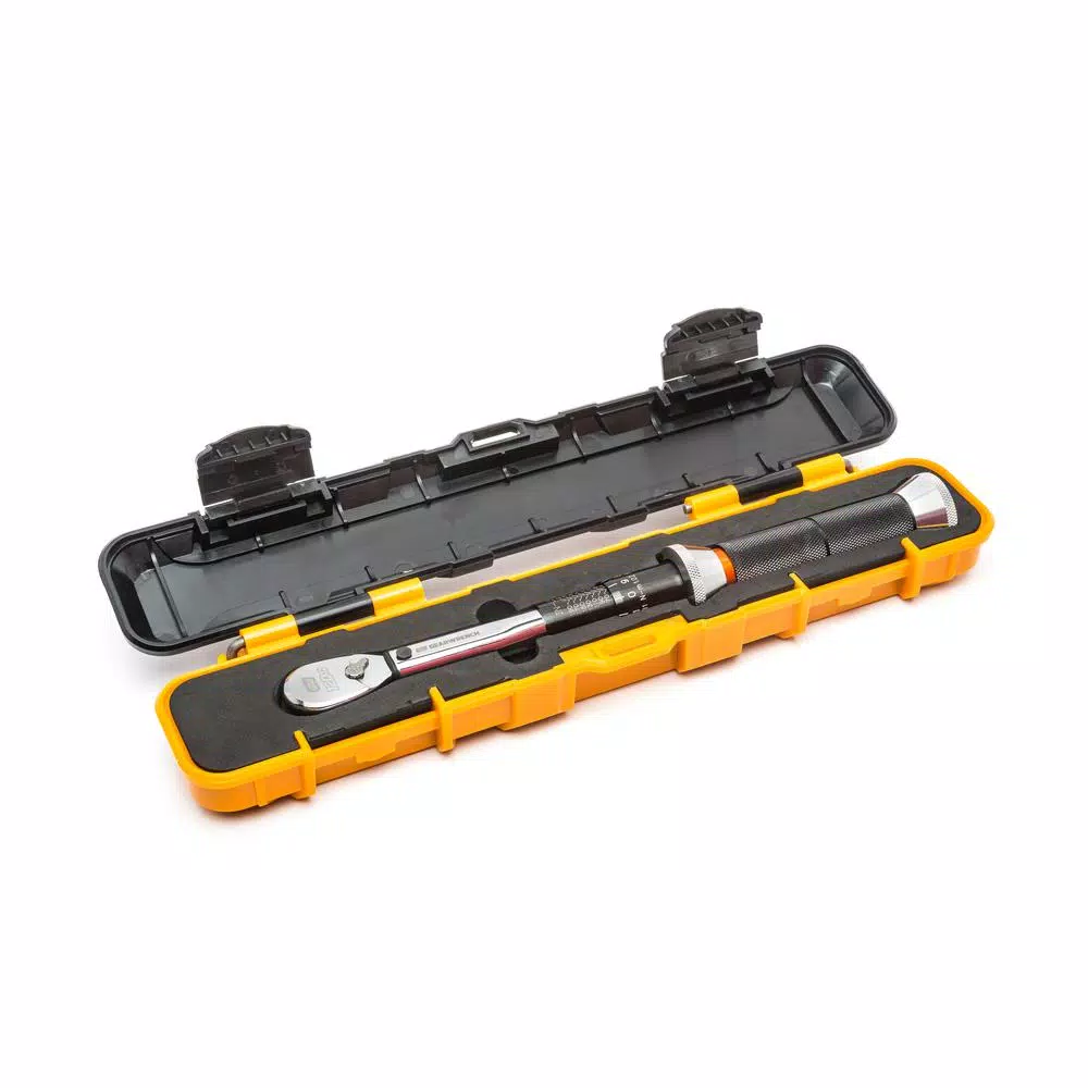 GearWrench 120XP Micrometer Torque Wrench, 1/4 in. Drive, 30-200 in-lbs