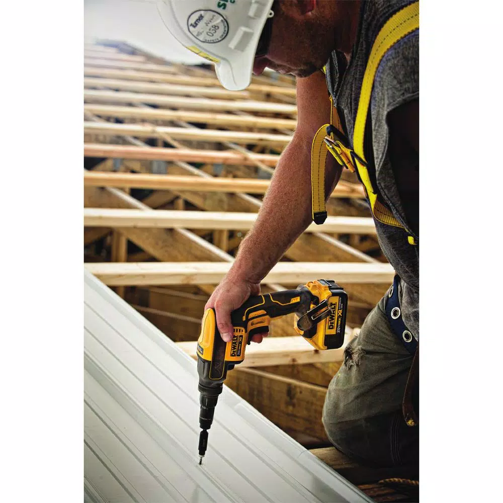DEWALT 20V MAX XR Brushless Cordless Drywall Screw Gun with Versa-Clutch (Tool-Only)