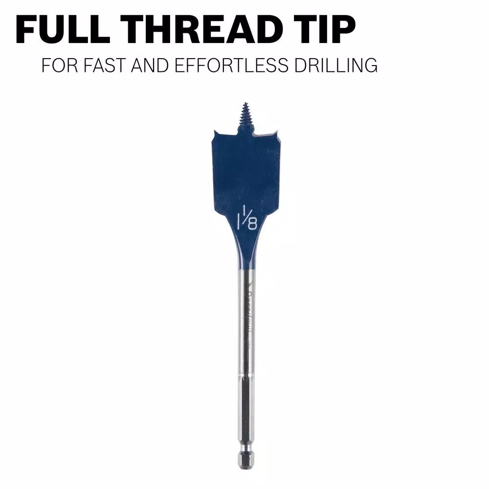 Bosch Daredevil High Speed Steel Spade Bit Set with Pouch, 18-Piece