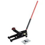 Max Load 3-Ton Low Profile Hydraulic Floor Jack with Quick Pump and Wide Steel Casters thumbnail 4