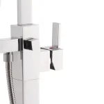 Glacier Bay Farrington Freestanding Floor Mount Tub Faucet with Handheld Handshower, Chrome thumbnail 3