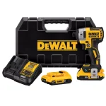 DEWALT 20V MAX XR Brushless 1/4 in. Impact Driver Kit with (2) 2.0 Ah Batteries & Charger thumbnail 1