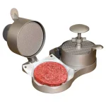 Weston Double Hamburger Press - Adjustable Aluminum Burger & Patty Maker thumbnail 1