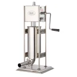 LEM Big Bite Dual Gear Sausage Stuffer - 10 lb. Stainless Steel Vertical thumbnail 1