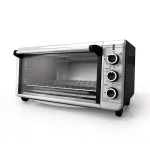 BLACK+DECKER 8-Slice Extra-Wide Convection Toaster Oven, Stainless Steel thumbnail 1