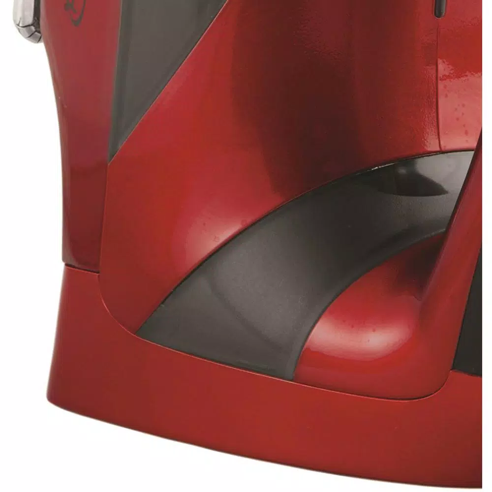 Brentwood Appliances MPI-90R Steam Iron with Auto Shutoff and 1200W Power, Metallic Red